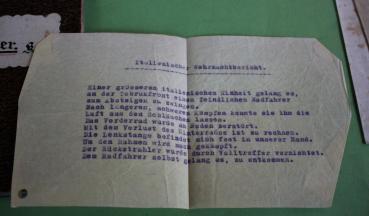 handgeschriebenes Lieder-, Tagebuch, Notizbuch R.A.D. Zeit