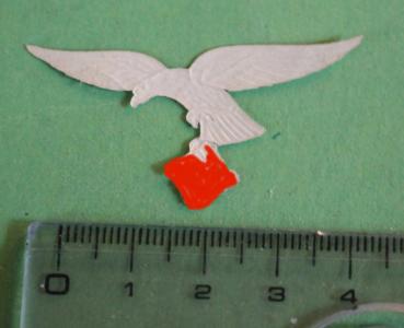 Preview: small Luftwaffe eagle with HK stick on ??