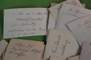 35 alte Fotos - General der Inf. Kurt von Briesen - Vormarsch Belgien