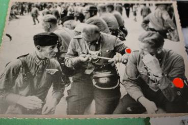 Preview: zwei interessante alte Fotos - NSKK  - russische Kopien