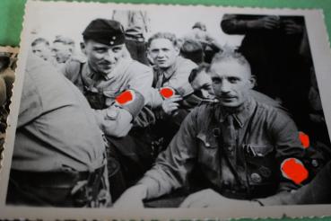 Preview: zwei interessante alte Fotos - NSKK  - russische Kopien