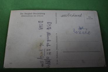 Preview: alte AK - Der Berghof Obersalzberg - Arbeitszimmer des Führers