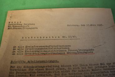 Preview: altes Rundschreiben Nr. 17 /43 der NS-Frauenschaft