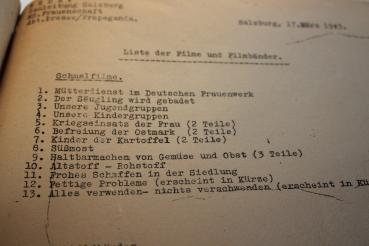 altes Rundschreiben Nr. 17 /43 der NS-Frauenschaft