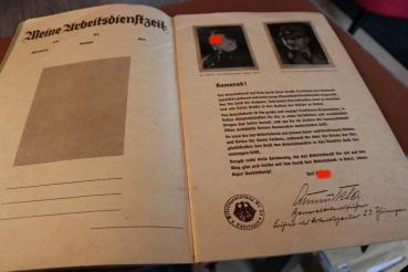 Preview: Fotoalbum Arbeitsgau XXII Thüringen 22 Fotos + Mützenabzeichen