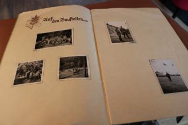 Preview: Fotoalbum Arbeitsgau XXII Thüringen 22 Fotos + Mützenabzeichen