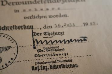 Preview: five repro certificates, various awards