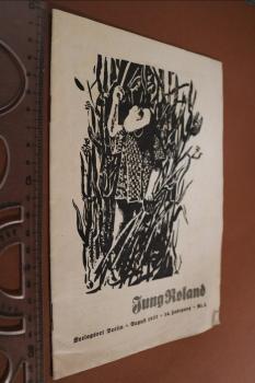 Heft Jung Roland  Heft Nr. 5 - 1937