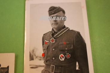 Preview: RK-Träger Oberfeldwebel Ludwig Schütte Feldverleihung 10 Fotos- Rarität