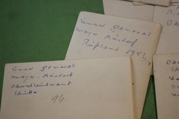 RK-Träger Oberfeldwebel Ludwig Schütte Feldverleihung 10 Fotos- Rarität