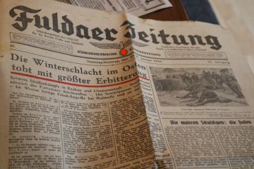 Preview: Fuldaer Zeitung 20/21 Januar 1945 - Namen Opfer der Terrorangriffe auf Fulda 27.12.1944 u. 03.01.1945