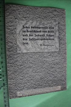 Preview: BROSCHÜRE NSFK FLIEGT , 1937, 16 S., 13 Abb