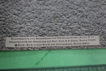 Preview: BROSCHÜRE NSFK FLIEGT , 1937, 16 S., 13 Abb