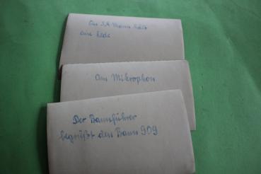 Preview: drei alte Fotos - Veranstaltung - Bauernführer  Bann 909