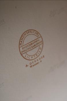 Preview: Gruppenfoto - Reichsarbeitsdienst großformatig - Lager Raum Karlsruhe