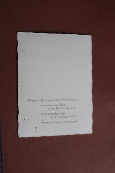 Preview: Kleinbildserienfoto - München Mahnmal in der Feldherrnhalle