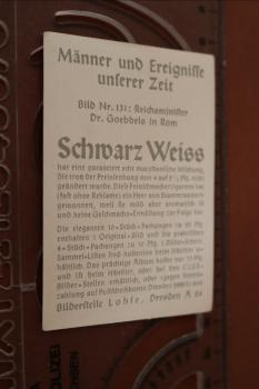 Preview: Collection picture Reich Minister Dr. Goebbels in Rome