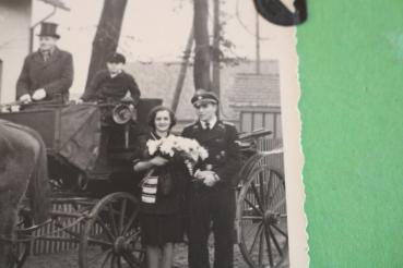 Preview: Portrait Soldat Waffen-SS - LSSAH Panzertruppe - Benešov  + Hochzeitsfoto