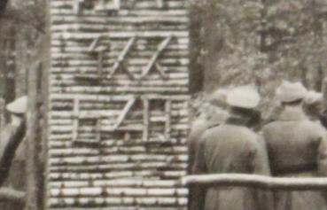 Preview: interessantes altes Foto - SS_ Ehrenfriedhof ??? Niederlande ? Belgien ?