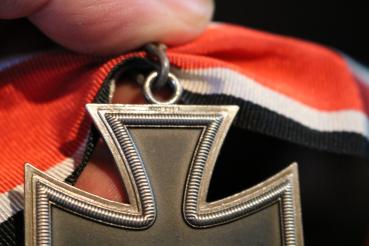 great old copy of a knight's cross with ribbon - collector's production?