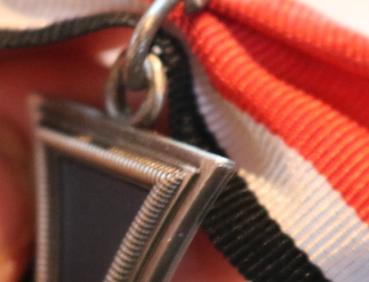 great old copy of a knight's cross with ribbon - collector's production?