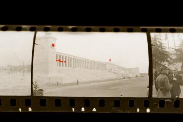 Preview: Negativrolle mit 35 Bilder - Zeppelinfeld - Ausstellung - Holzhäuser, Dampferfahrt