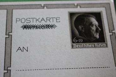 Preview: alte AK - Portrait A. Hitler mit Schirmmütze