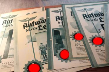 Preview: acht Zeitschriften-Beilagen des Aufbau - Aufwärts durch Leistung und Rat und Tat 1934/35