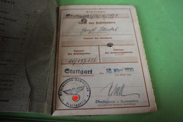 Preview: Military record of a soldier + photo grave