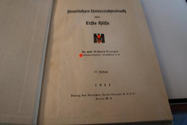 Preview: Amtliches Unterrichtsbuch über Erste Hilfe - 1942