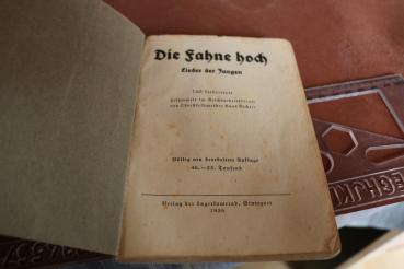 Preview: altes Liederbuch - Die Fahne hoch - Lieder der Jungen  163 Liedtexte