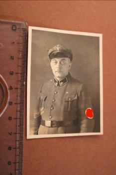 Portrait eines Mitgliedes des Stahlhelmbundes - Ausweisgröße