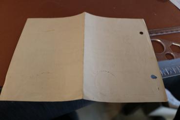 Preview: Certificate for the Cross of Honor for Frontline Fighters for a major retired - 1935 Berlin