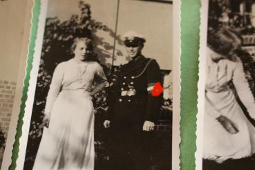 Preview: sechs original Fotos - Junge in Uniform - Flieger-HJ