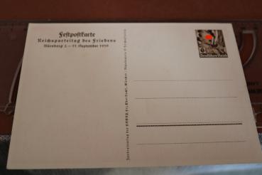 Preview: Postkarte Ganzsache - Reichsparteitag Nürnberg 1939