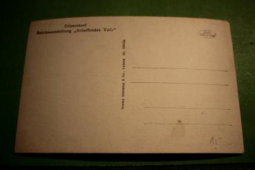 Preview: alte AK - Düsseldorf - Wasserspiele bei Nacht - Reichsaustellung Schaffendes Volk