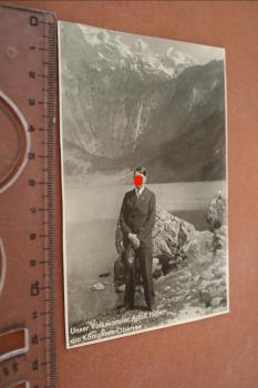 Postcard - Our People's Chancellor Adolf Hitler at Koenigssee May 21, 1933
