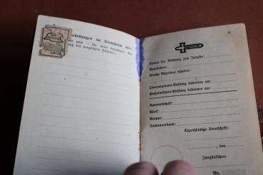 Preview: Mitgliedsbuch  Der Stahlhelm  - Kobulten Ortelsburg Ermland-Masuren 1931