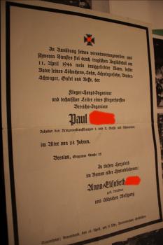 13 interessante Fotos Generalmajor Ludwig Schulz Breslau 1944