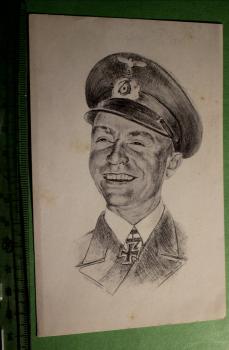 Portrait AK - RK-Träger Kapitänleutnant Prien