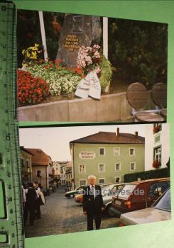 zwei ältere Fotos unbekannter  RK-Träger Veteran - 11. Pz. Div. ???