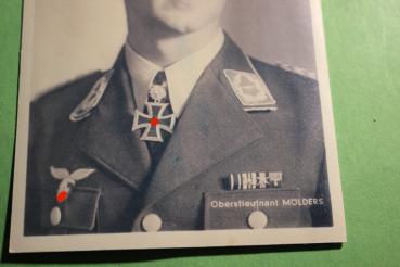 Preview: Portrait Oberstleutnant Mölders - neuzeitlicher Abzug