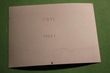 Preview: Foto Gemälde mit HK Fahne und Adler - neuzeitlicher Abzug