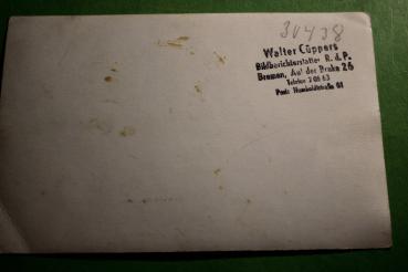 Preview: original Foto - drei Herren in Uniform - Partei, Marine-HJ ?