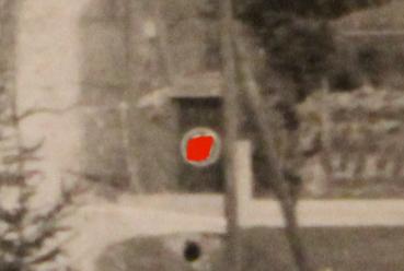 Preview: original Foto - Gebäude der SS ?? - SS Fahne