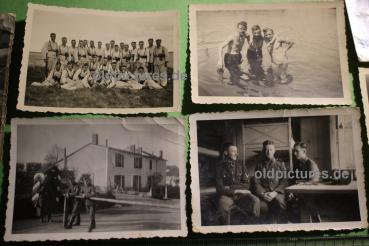 18 alte Fotos eines Rottenführers der SS- Totenkopfverbände