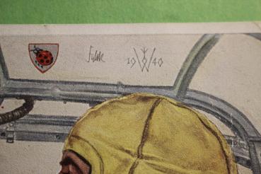 Preview: alte AK - W. Willrich - Unsere Luftwaffe - Hauptmann Falck