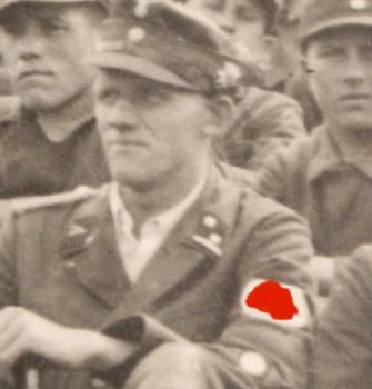 Preview: altes Gruppenfoto - S.A. Männer - Gebirgsjäger ??  Sondereinheit der SA ???