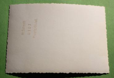 Preview: altes Foto - Stein / Findling mit Hakenkreuz und dem Jahr 1933