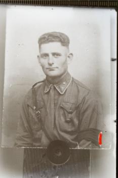 Preview: Glasnegativ - abfotografiertes Portait eines S.A. Mannes